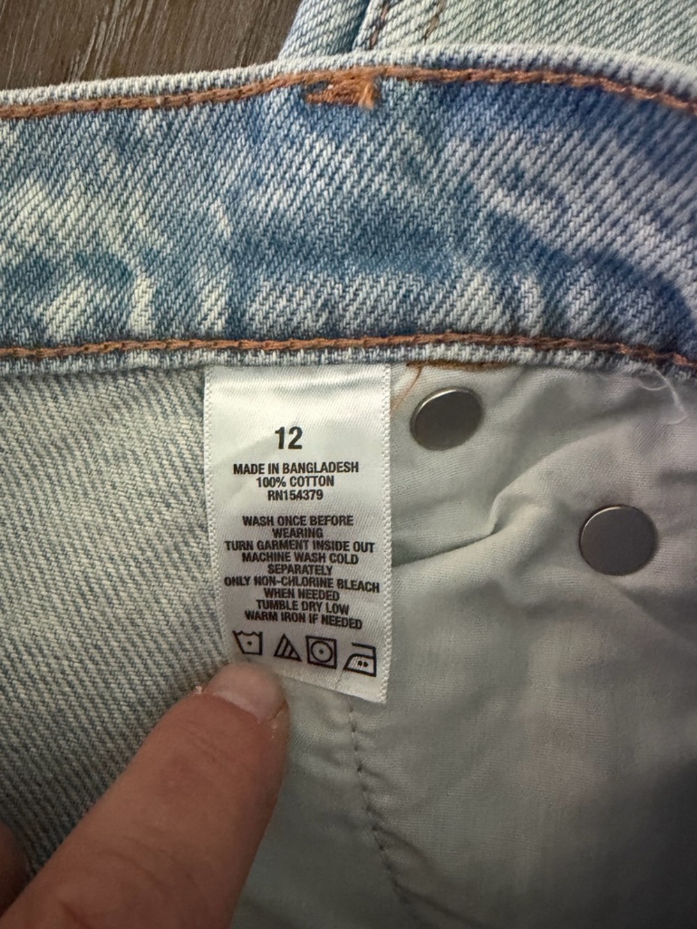 Aeropostale Light Blue Mom Jeans - Picture 10 of 14